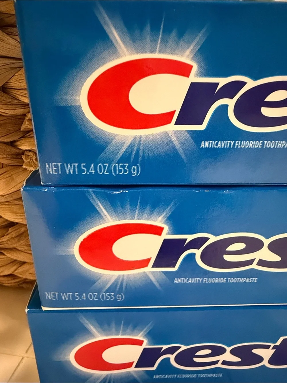 Crest plus Scope Whitening Toothpaste - Blue & Teal Packaging (3-Pack)